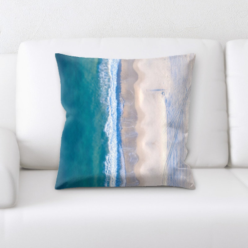 Microsuede Throw Pillow