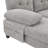 U-Shaped Sectional Sofa 103.5" Chenille Fabric Couch With Dual Chaise Lounges, Storage Pockets And Armrest Pillows For Living Room, Grey-2082886991