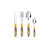 Excelsa Kimono Cutlery Set Multicolor 24 Pieces