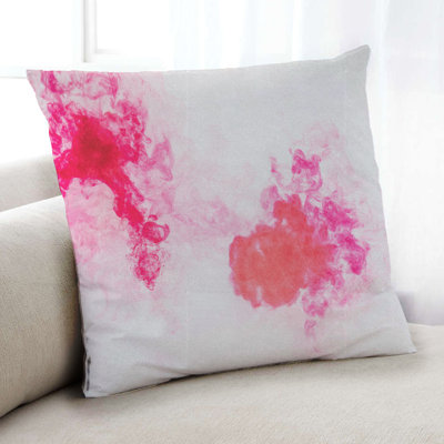 Color Focus Pink 5 Throw Pillow