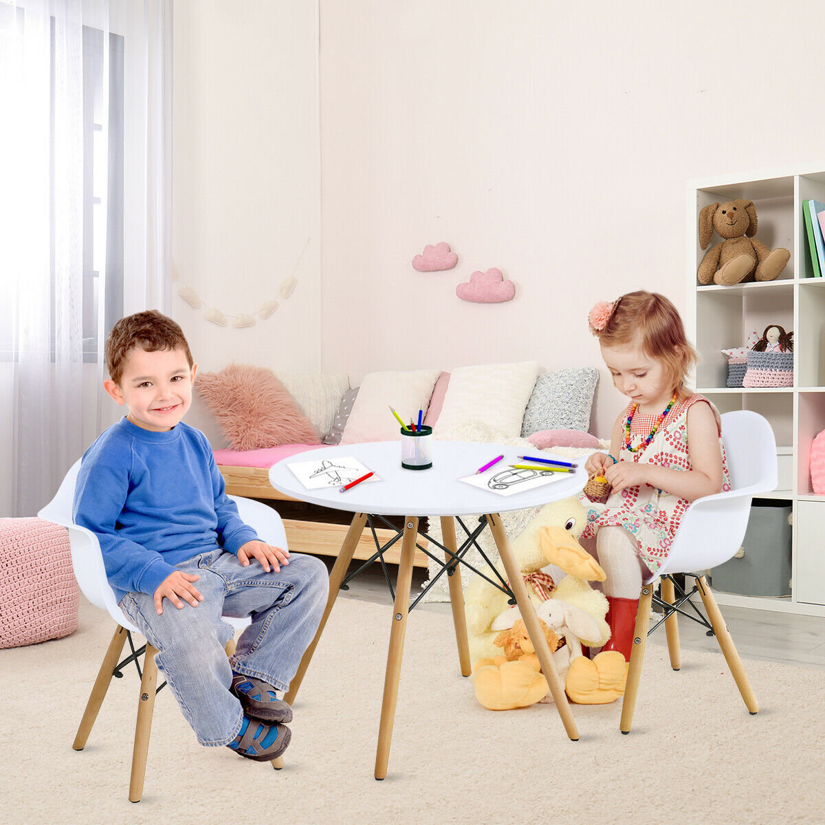 Fabian Kids Table and Chair Set