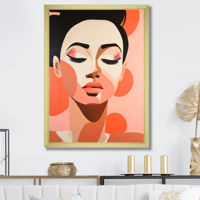 Minimalism Black Woman Beauty II - African American Woman Wall Art
