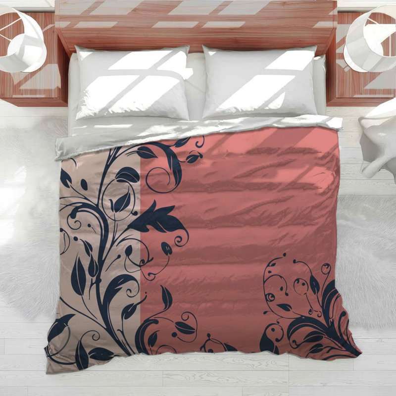 Leaf Patterns Cool Cotton Blend Comforter, Twin XL Comforter