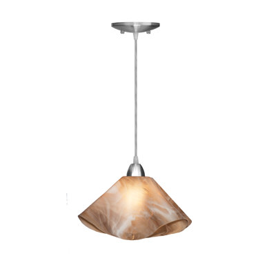 Dale Handcrafted Glass 1-Light Geometric Pendant