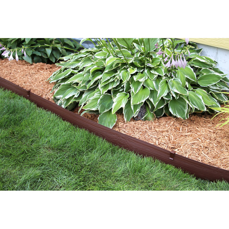 Master Mark 40 ft. Black HDPE Plastic Lawn Edging