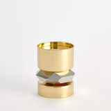Romano Brass Candle Holder-Short