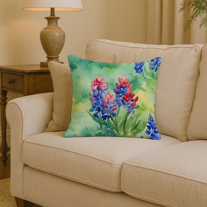 Coussin Texas, Carré 14 po
