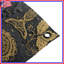 Tapisserie murale décorative or noir doré-485523838