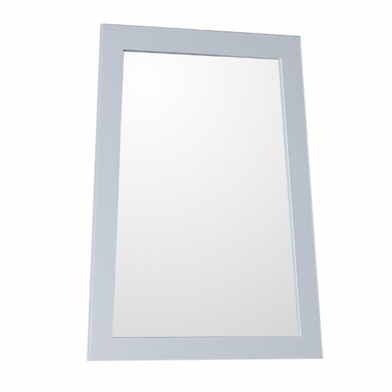 Miroir de salle de bain, Blanc