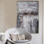 «In the Moonlight», peinture sur toile encadrée