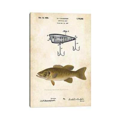 " Smallmouth Bass Fishing Lure " by Patent77