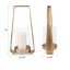 Lanterne de table en aluminium 16 po