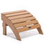 Repose-pieds Garden Furniture, toutes saisons - brun
