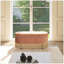 Serena 38" Oval Storage Bench Ottoman, Peach  Velvet-476598303