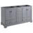 Quen 60" Freestanding Double Basin Vanity Set with Cabinet, Vanity Topss-101229811-101645028-101645029