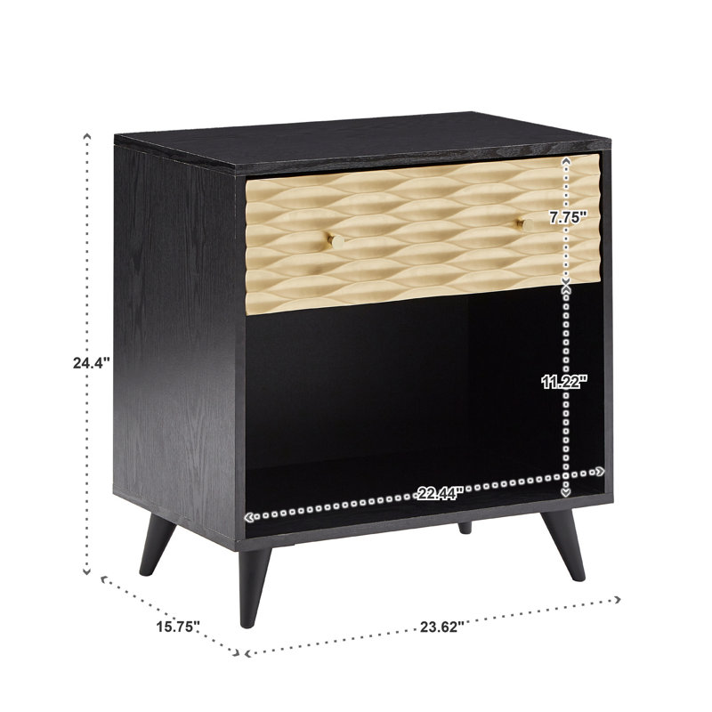 Rayford 23.6'' W Nightstand