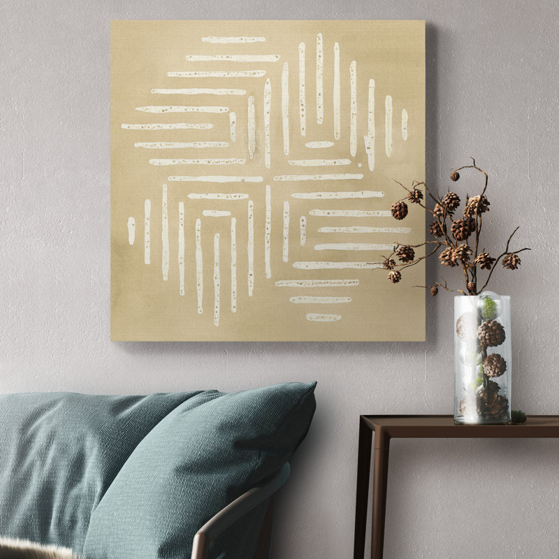 «Sand Stitch III», reproduction sur toile tendue, H 32 po x l 32 po x P 1 po