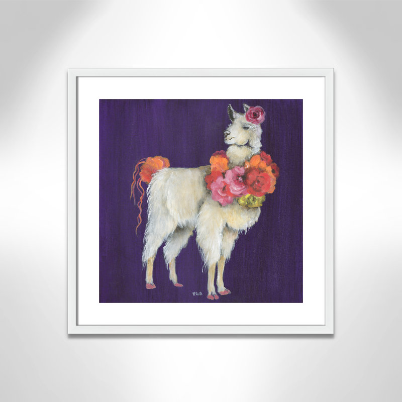 Art sur toile little, H 23,5 po x l 23,5 po x P 1,18 po, Cadre blanc
