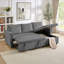 Canapé moderne modulaire avec méridienne et méridienne avec rangement-544268850