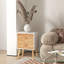 Averygrace 40cm W Manufactured Wood Bedside Table