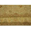 Tapis vert clair / beige / brun en laine noué à la main à motif oriental 9 pi 1 po x 12 pi 2 po Roby