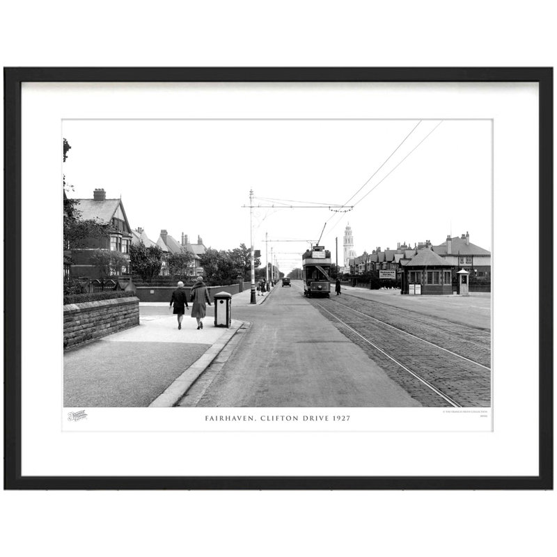 Fairhaven, Clifton Drive 1927 - Single Picture Frame Print, 60cm H x 80cm W x 2.3cm D