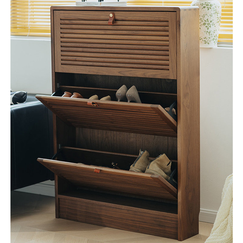 Populaire armoire à chaussures de rangement rétro