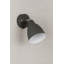 Grey Industrial Style Directional Unswitched Wall Light
