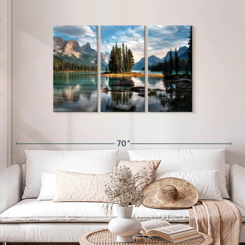 Alvord Mirrored Spirit Island, 28" H x 45" W