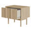 Nightstand with Drawer Oiled Oak