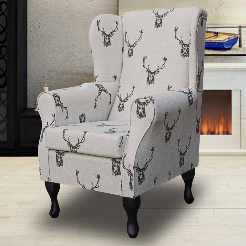Stag Wingback Armchar