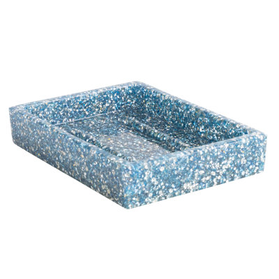 Sparkles Home Luminous Soap Dish | Rhinestone-Studded Resin | Durable & Easy to Clean