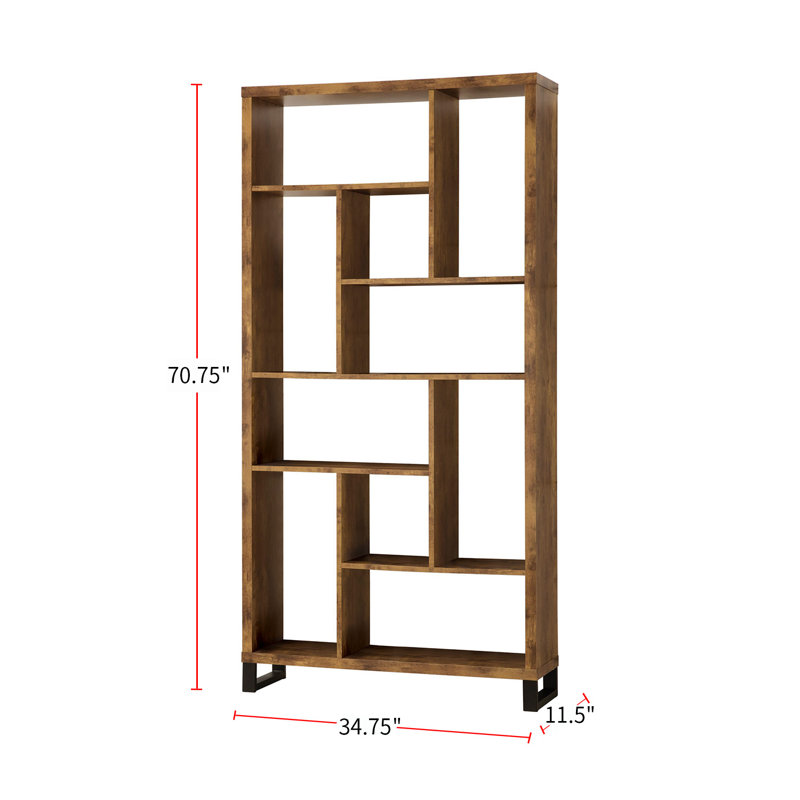 Adalyn Geometric Bookcase