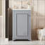 Meuble-lavabo de style shaker de 20 po avec porte à fermeture en douceur-46801899