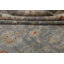 Tapis oriental floral noué à la main 8 x 10 po