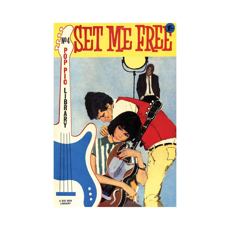Set Me Free by Hemingway Design - Wrapped Canvas Print, 20.32 cm H x 30.48 cm W