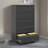 Eruh 35.43'' Wide 5-Drawer Metal Lateral File Cabinet With Lock For Home Office-1013501784