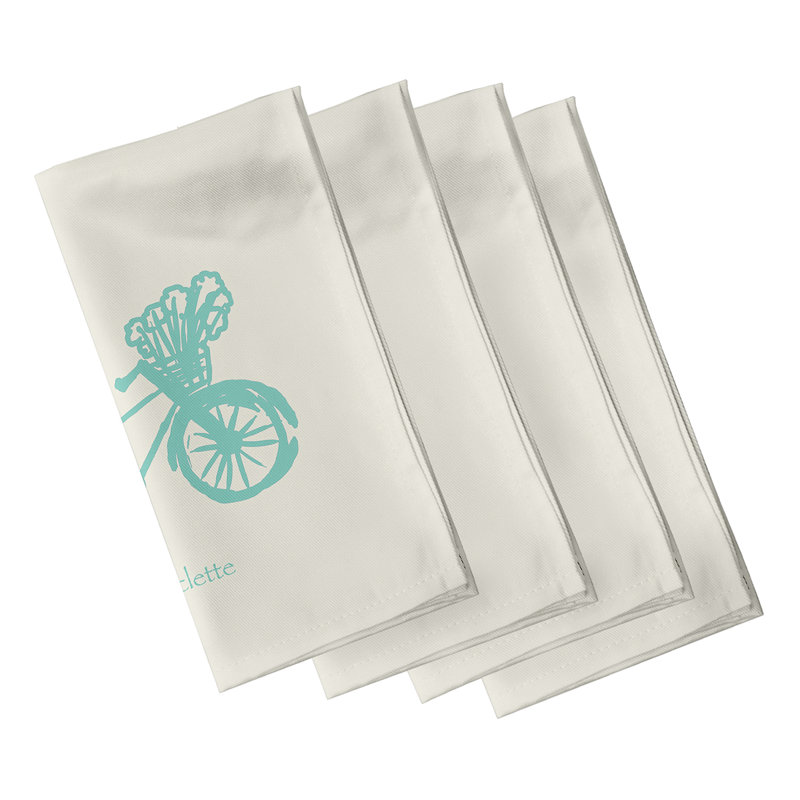 Heliodoro Polyester Americana Napkins, Blue