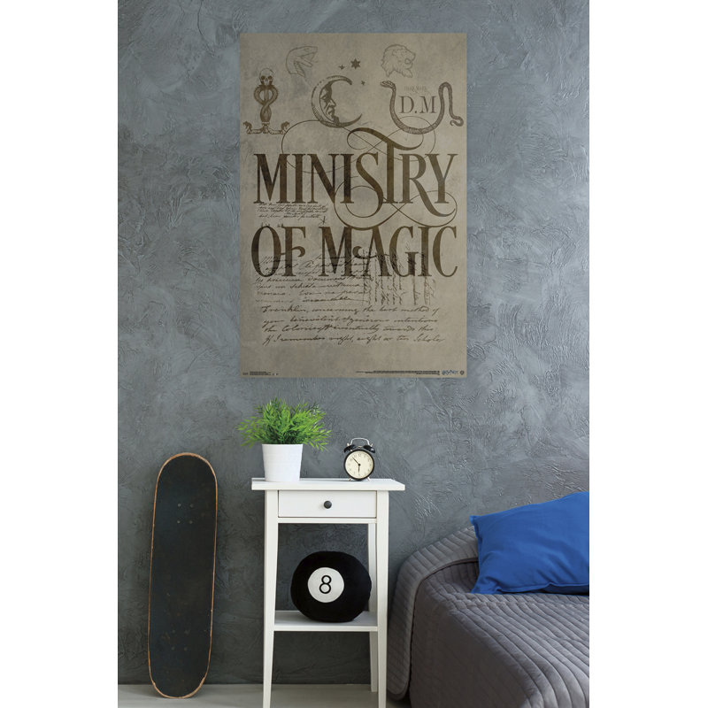 Impression sur papier harry potter-ministère de magic