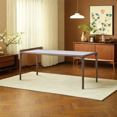 Walnut solid wood dining table
