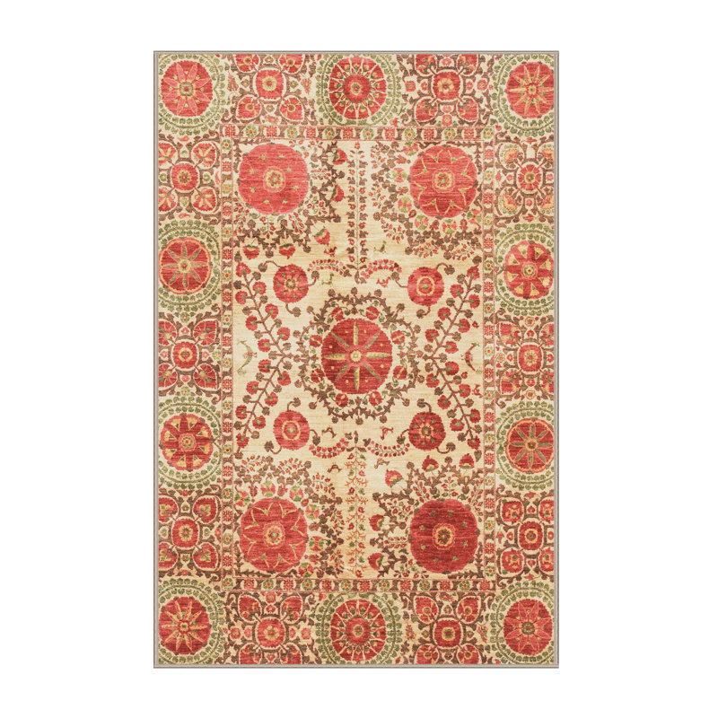Tapis abstrait moderne 3904, Tapis de couloir 2 pi x 5 pi