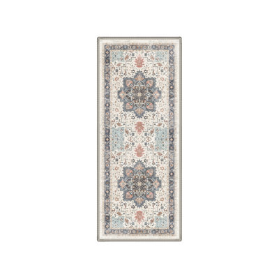 Roehit Oriental Performance Machine Washable Hallway Runner