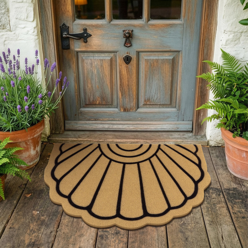 Tapis de porte d'entrée intérieur et extérieur lavable antidérapant, l 23,62 po x L 35,43 po