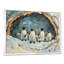 «Penguin Family In A Winter Landscape», reproduction sur toile de pingouin-485017548-306918592-485017549