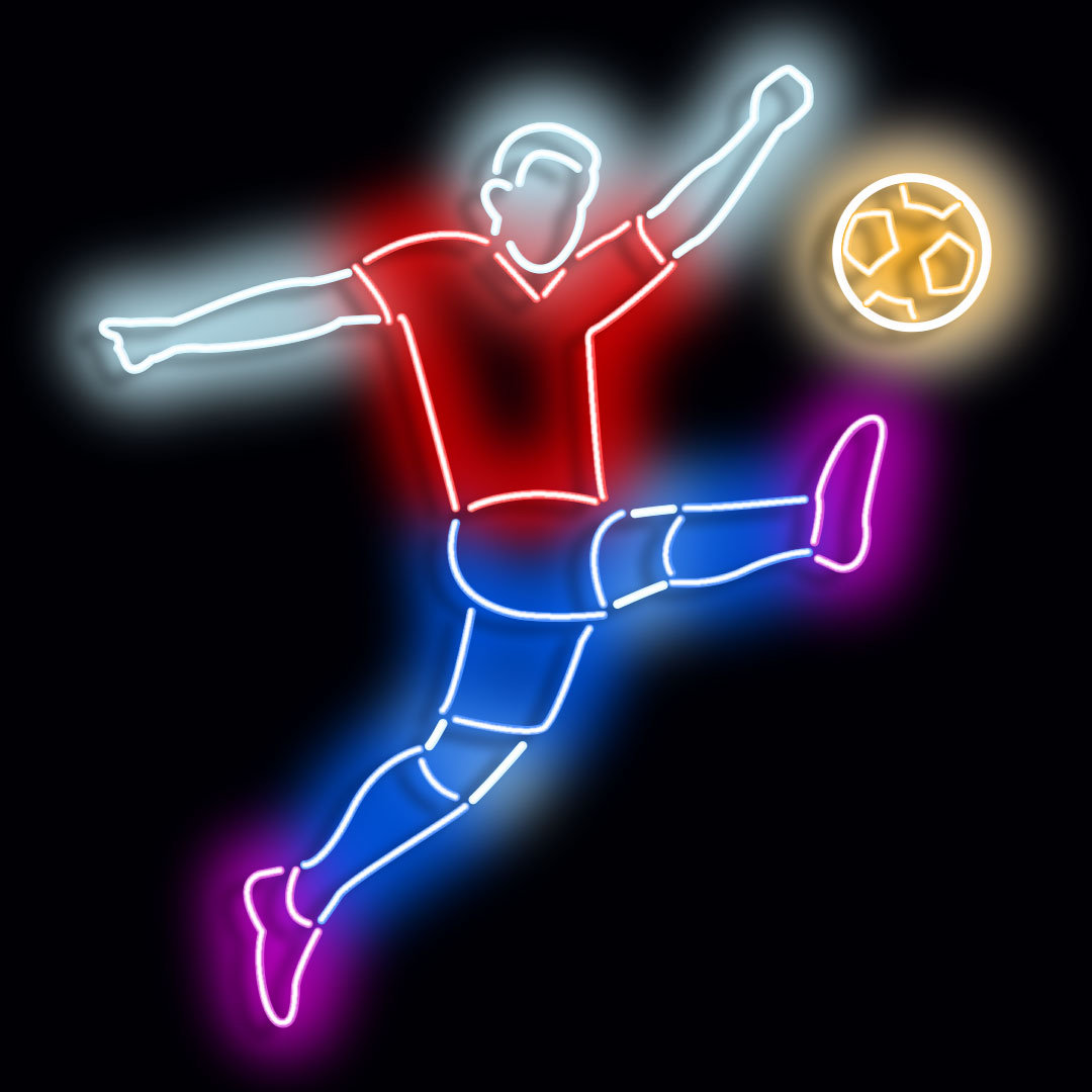 Neon Sign Spain Fans Wall Décor
