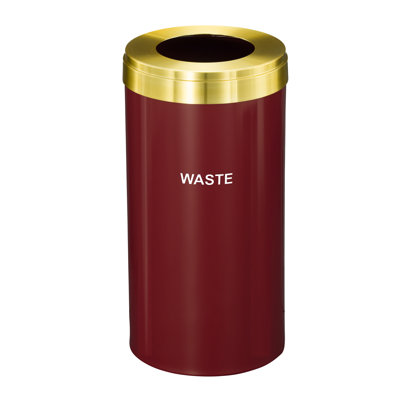 Steel Kitchen Trash Can