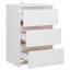 Cowlic Bed Cabinet 40x35x62.5 cm Engineered Wood-292922738-314307096