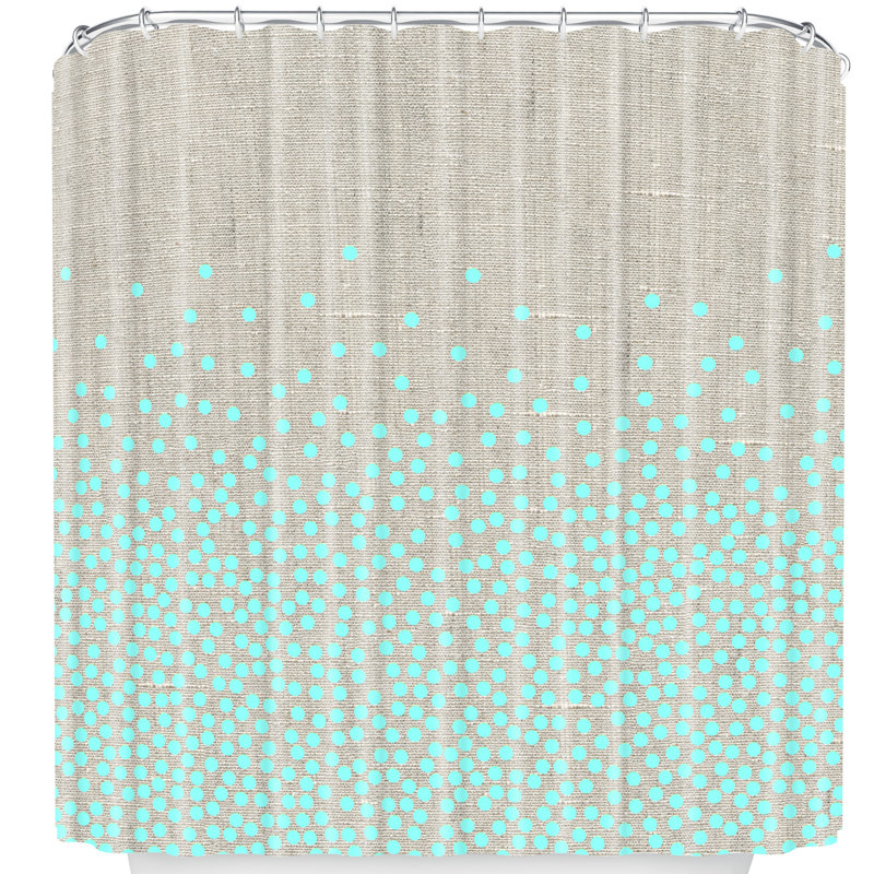 Polka Dots Shower Curtain