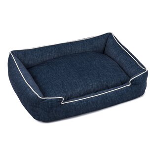 Plush Velour Lounge Dog Bed