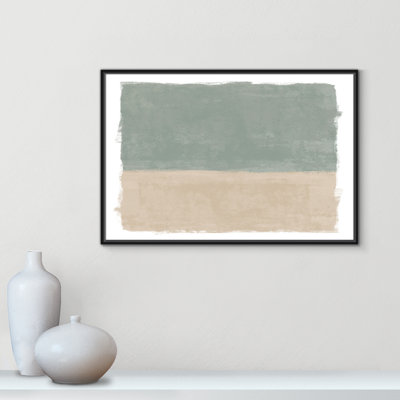 «Sage and Sand I - Landscape Version Print» par Natalie Carpentieri